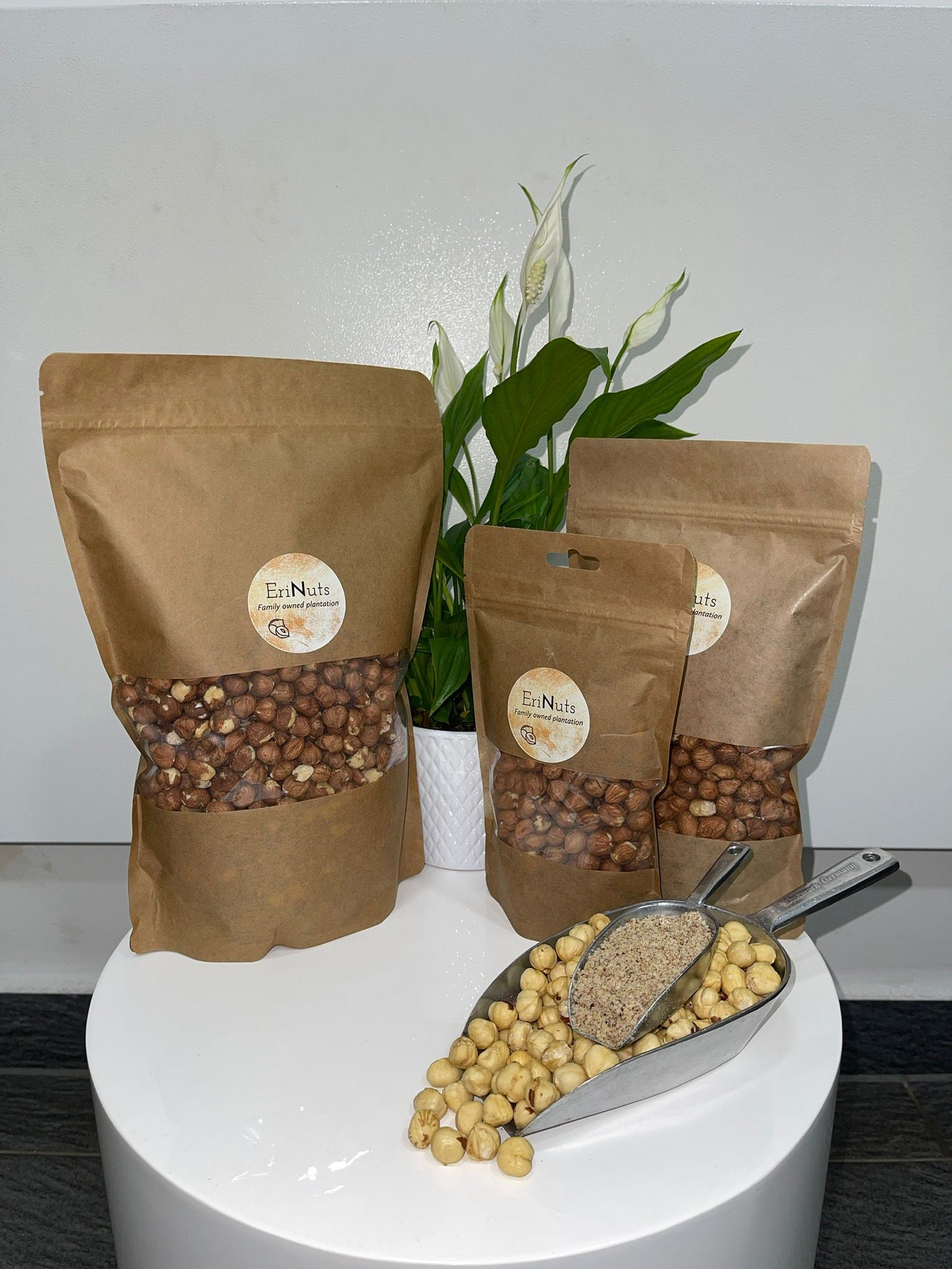 Haselnuss Set naturbelassen